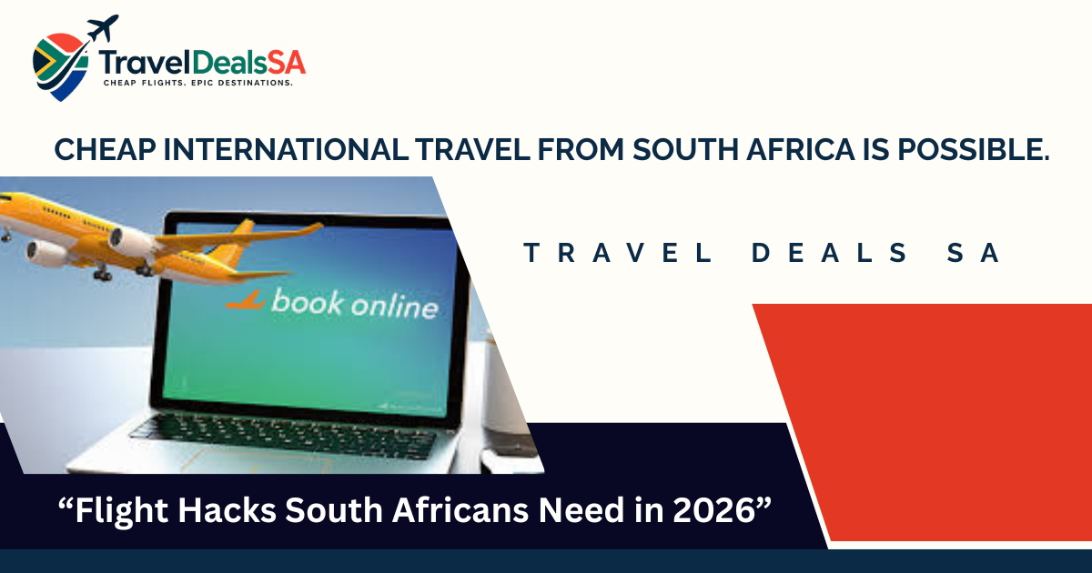 How to Find Cheap Flights from South Africa in 2026