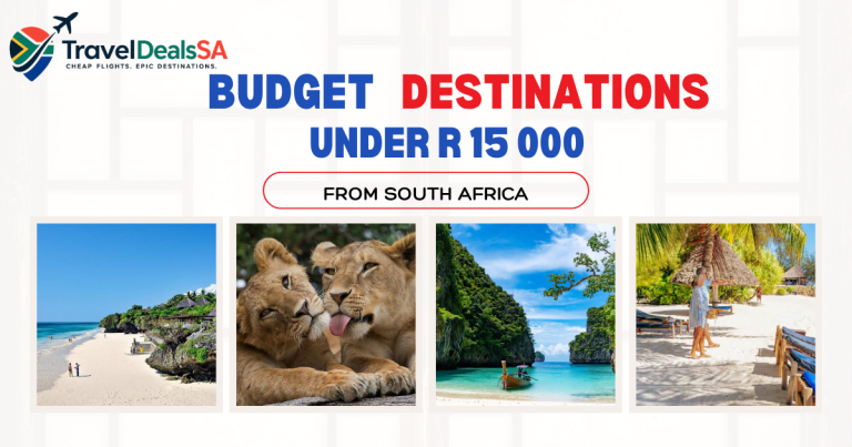 Best Budget Destinations from South Africa
