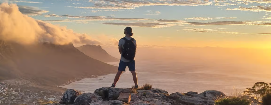 Lions Head sunrise Cape Town South Aftica