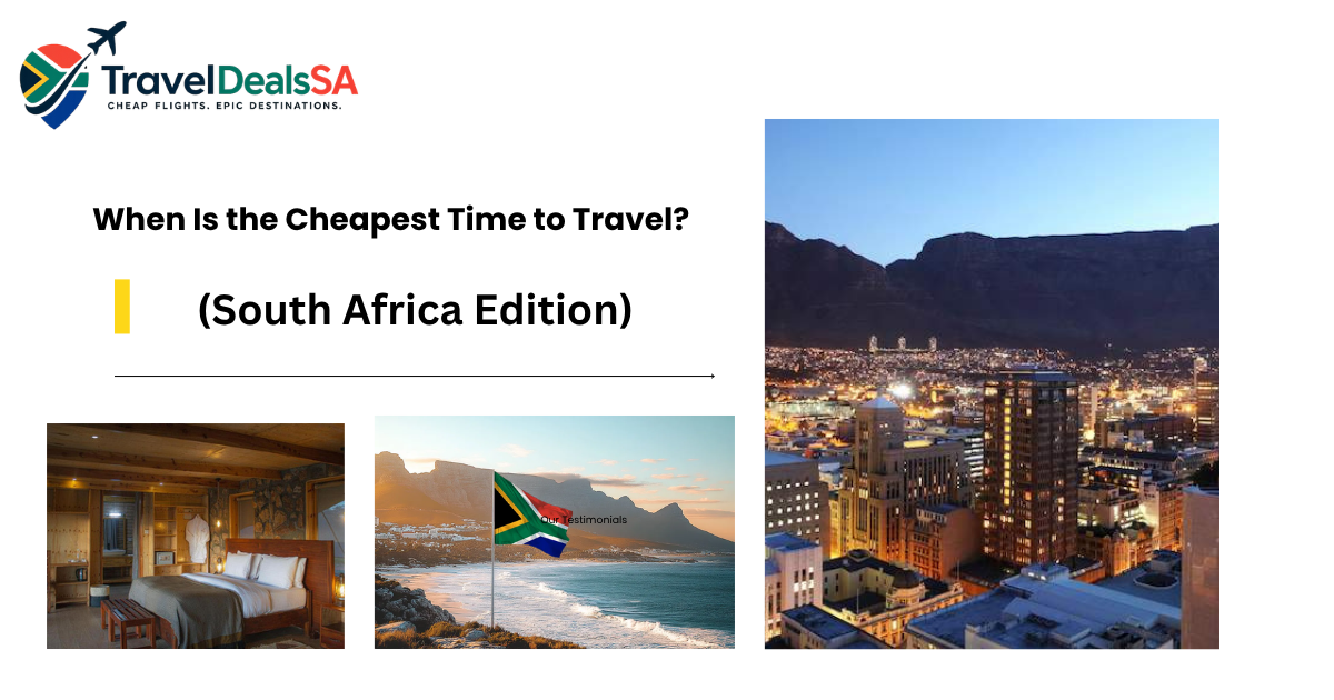 When Is the Cheapest Time to Travel